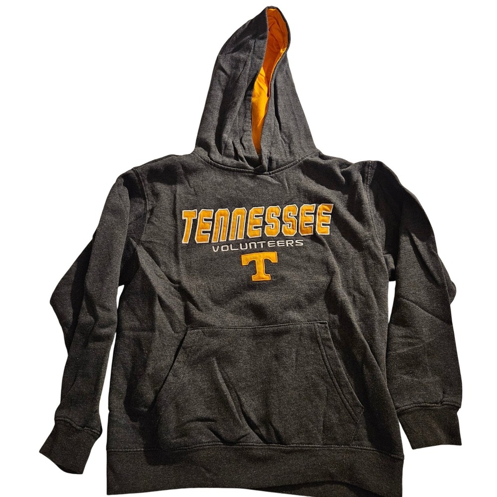 Tennessee Volunteers Athletic Hoodie Sweatshirt Youth Size 12-14‎ Gray